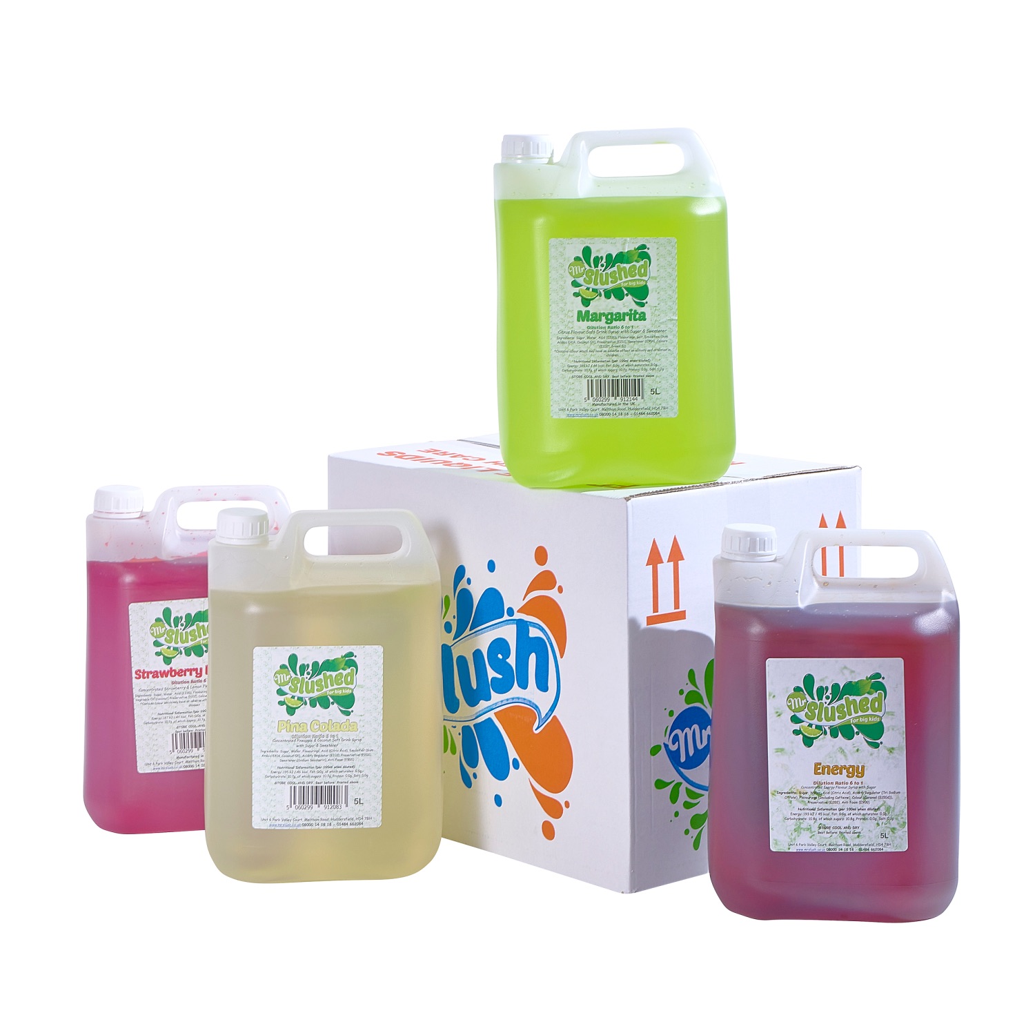 Mr Slushed Cocktails Mixed Case Slush Syrup