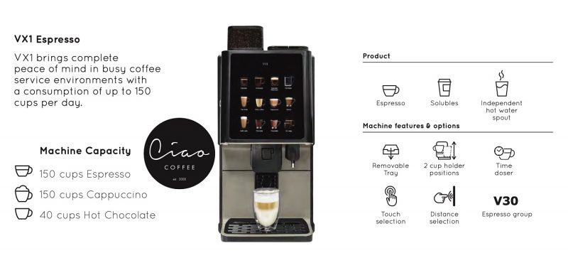 VX1 Coffee Machine