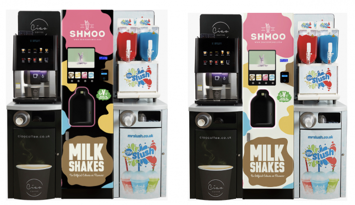 Shmoo milkshakes Vending