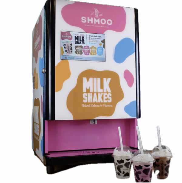 Shmoo milkshake machine vending